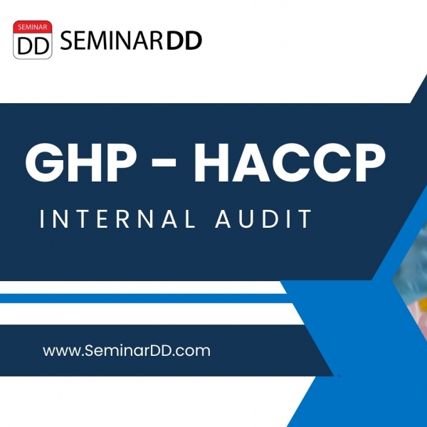 หลักสูตรอบรม  การตรวจติดตามภายใน GHP -HACCP (Internal Audit GHP -HACCP)