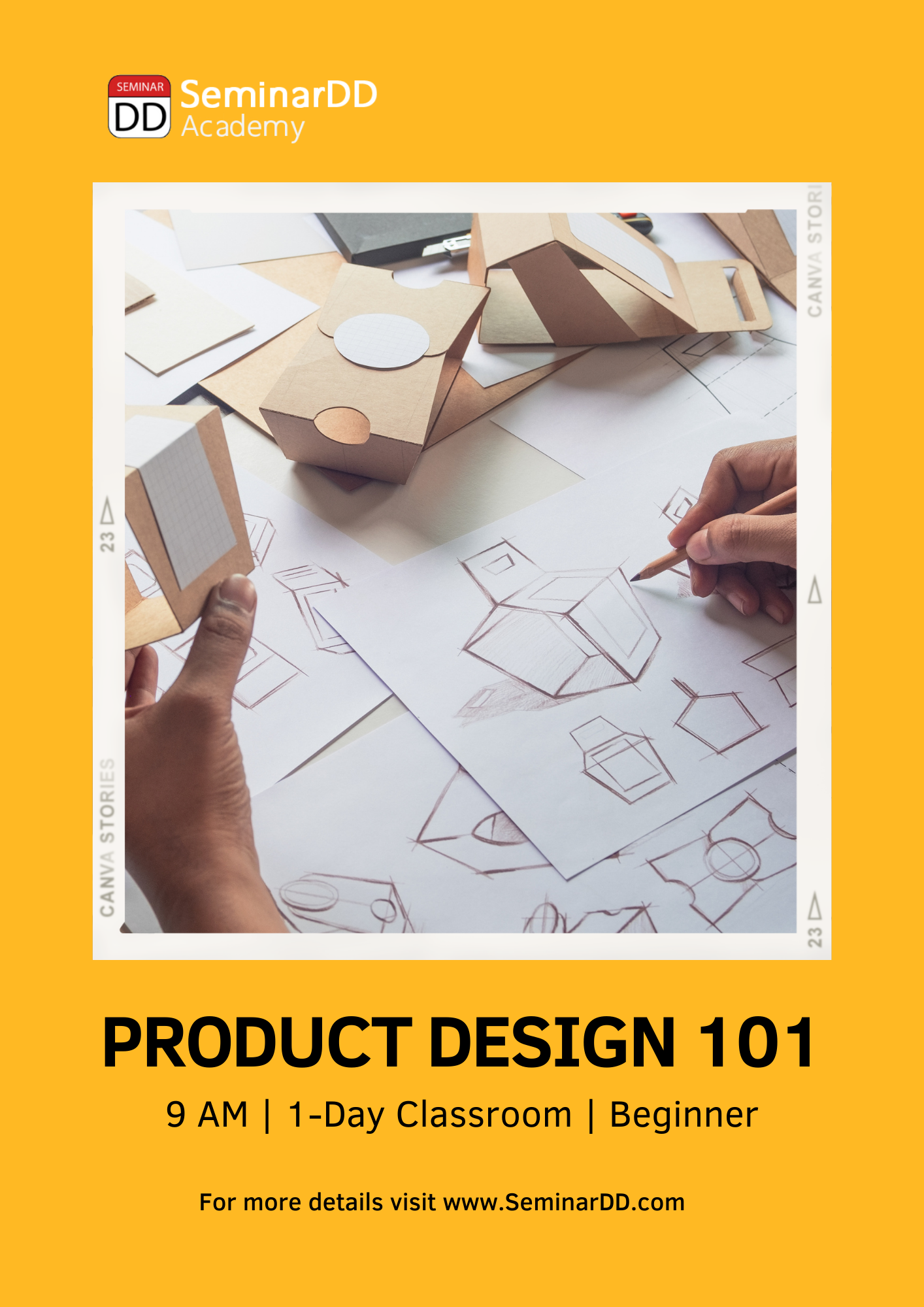 หลักสูตร การออกแบบผลิตภัณฑ์เบื้องต้น (Introduction to Product Design 101)