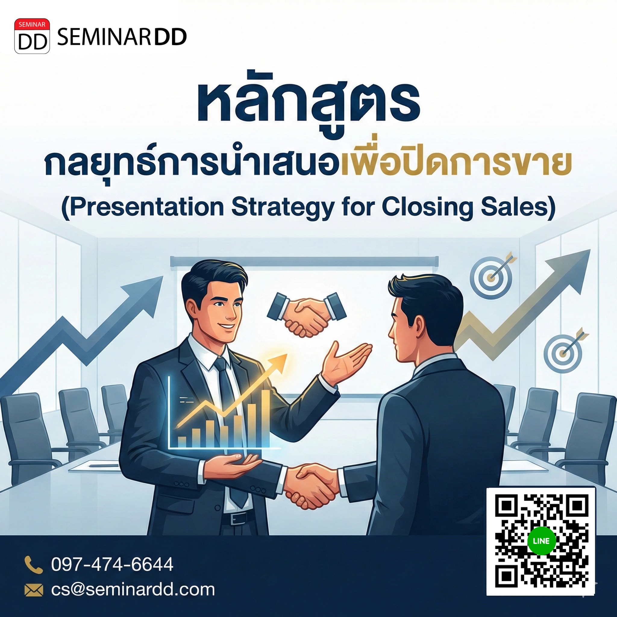 กลยุทธ์การนำเสนอเพื่อปิดการขาย