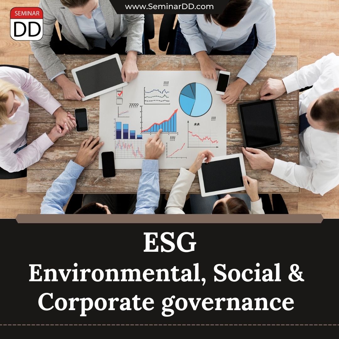 หลักสูตร  ESG (Environmental, social, and corporate governance)