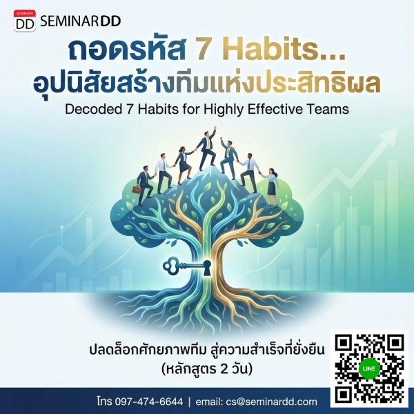 ถอดรหัส 7 Habits…อุปนิสัยสร้างทีมแห่งประสิทธิผล