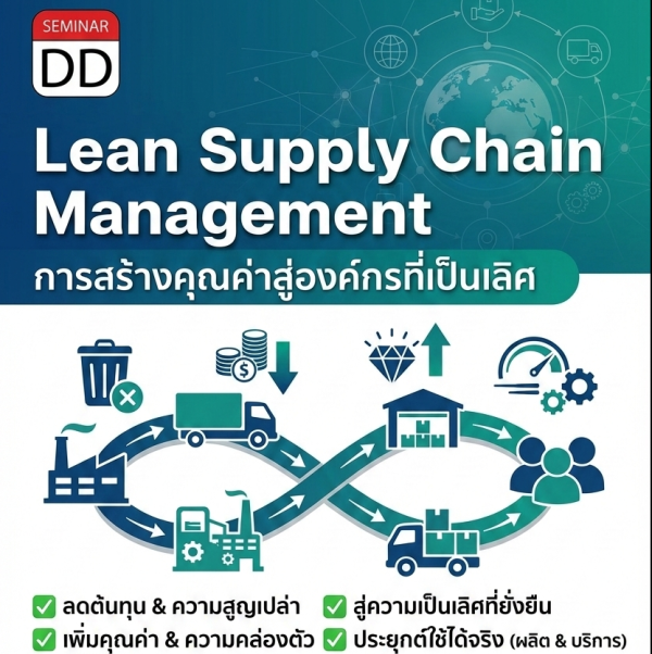 Lean Supply Chain Management การสร้างคุณค่าสู่องค์กรที่เป็นเลิศ (Lean Supply Chain The Way For Excellent Organization