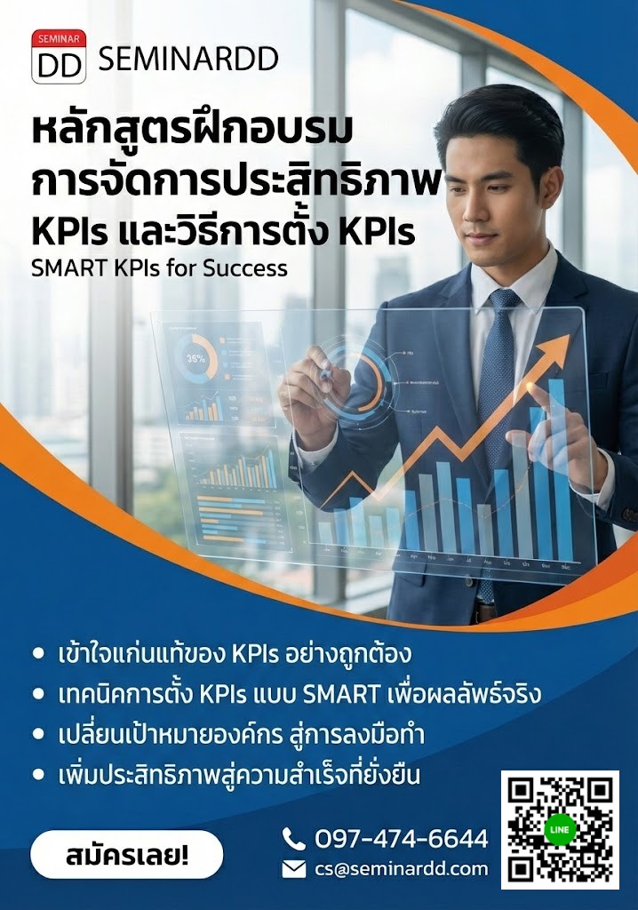 การจัดการประสิทธิภาพความรู้ KPIs และวิธีการตั้ง KPIs (SMART KPIs for Success)