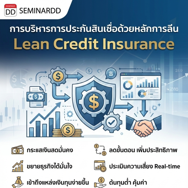 การบริหารการประกันสินเชื่อด้วยหลักการลีน  (Lean Credit Insurance)