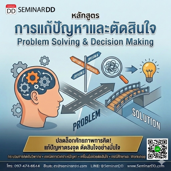 การแก้ปัญหาและตัดสินใจ   (Problem Solving & Decision Making)