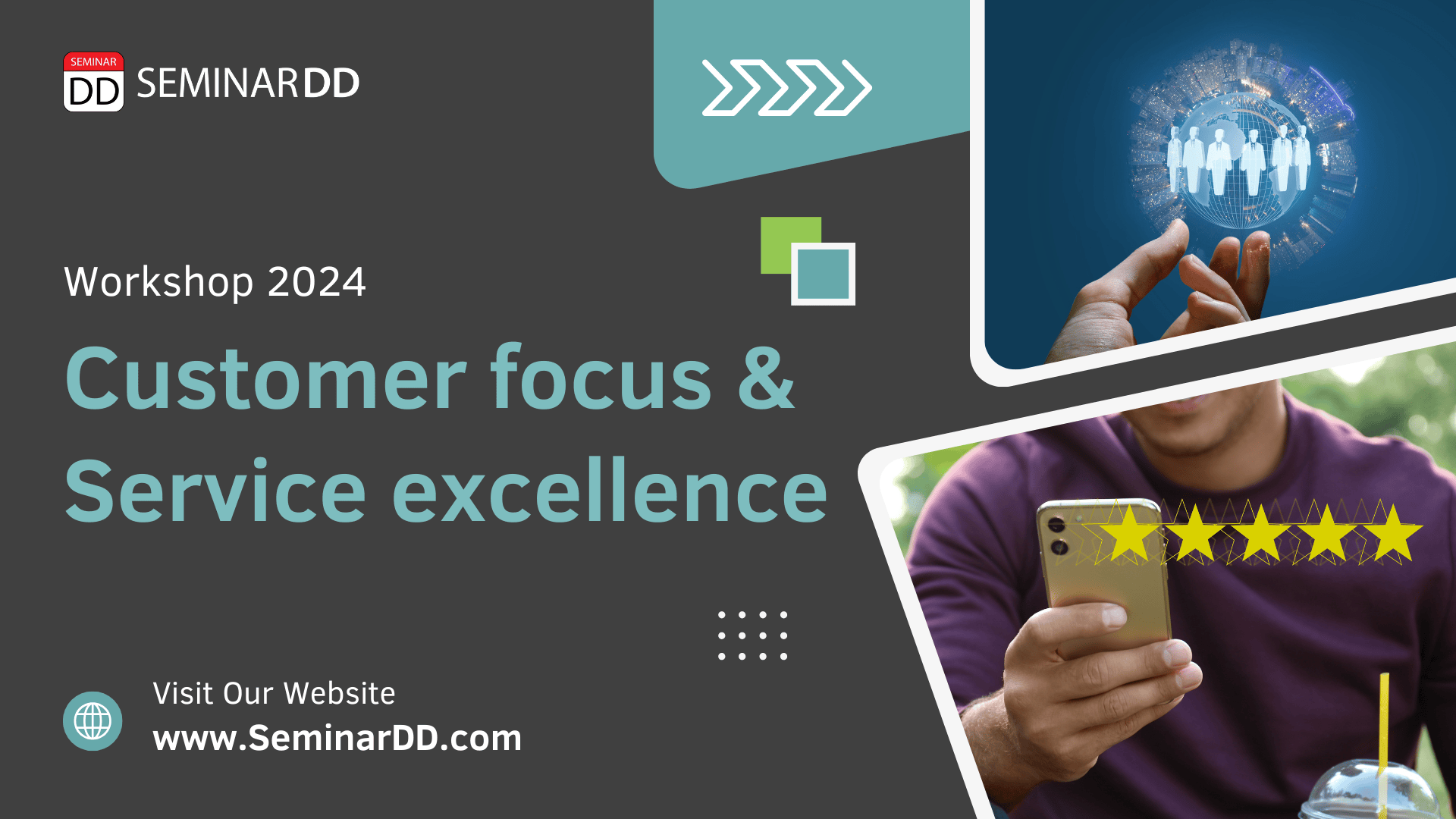 การบริการลูกค้าอย่างเป็นเลิศเพื่อสร้างยอดขายแบบยั่งยืน (Customer focus and service excellence Workshop)