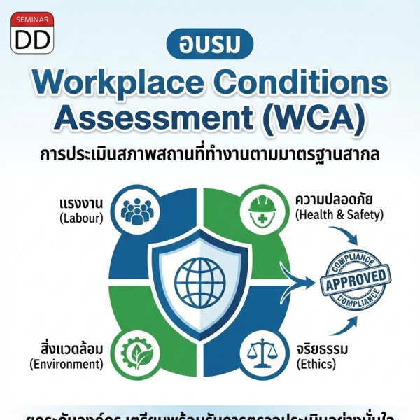 Workplace Conditions Assessment (WCA) (การประเมินสภาพสถานที่ทำงานตามมาตรฐานสากล)