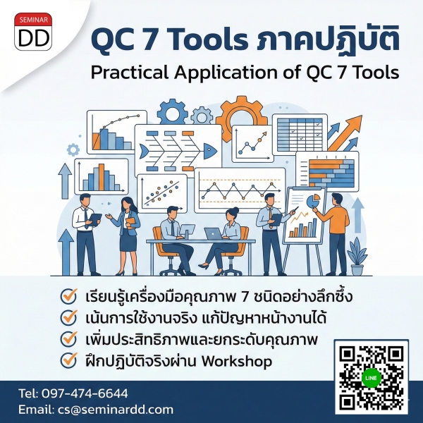 QC 7 Tools ภาคปฏิบัติ