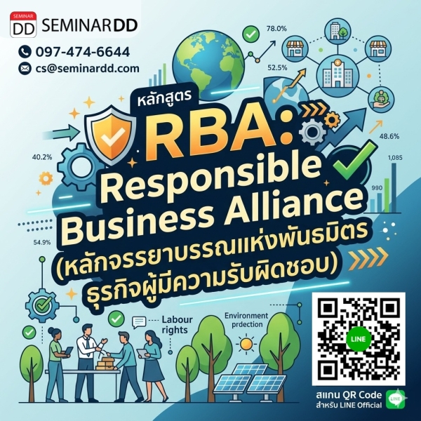 RBA: Responsible Business Alliance (หลักจรรยาบรรณแห่งพันธมิตรธุรกิจผู้มีความรับผิดชอบ)