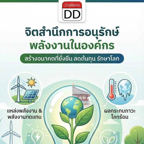 จิตสำนึกการอนุรักษ์พลังงานในองค์กร