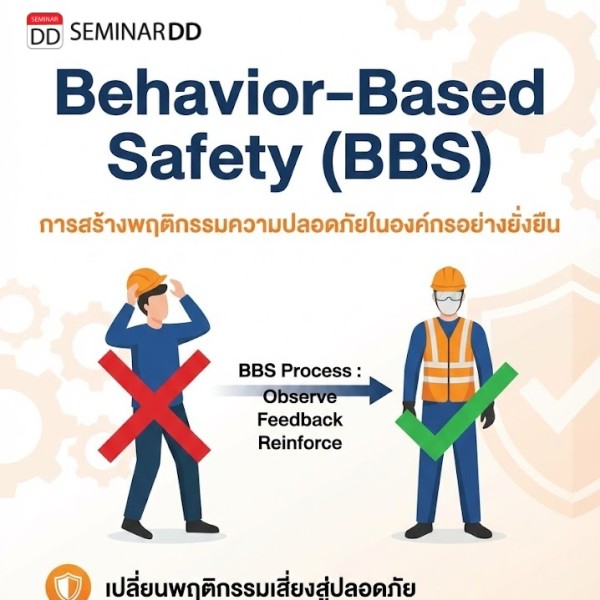 Behavior-Based Safety (BBS) การสร้างพฤติกรรมความปลอดภัยในองค์กรอย่างยั่งยืน