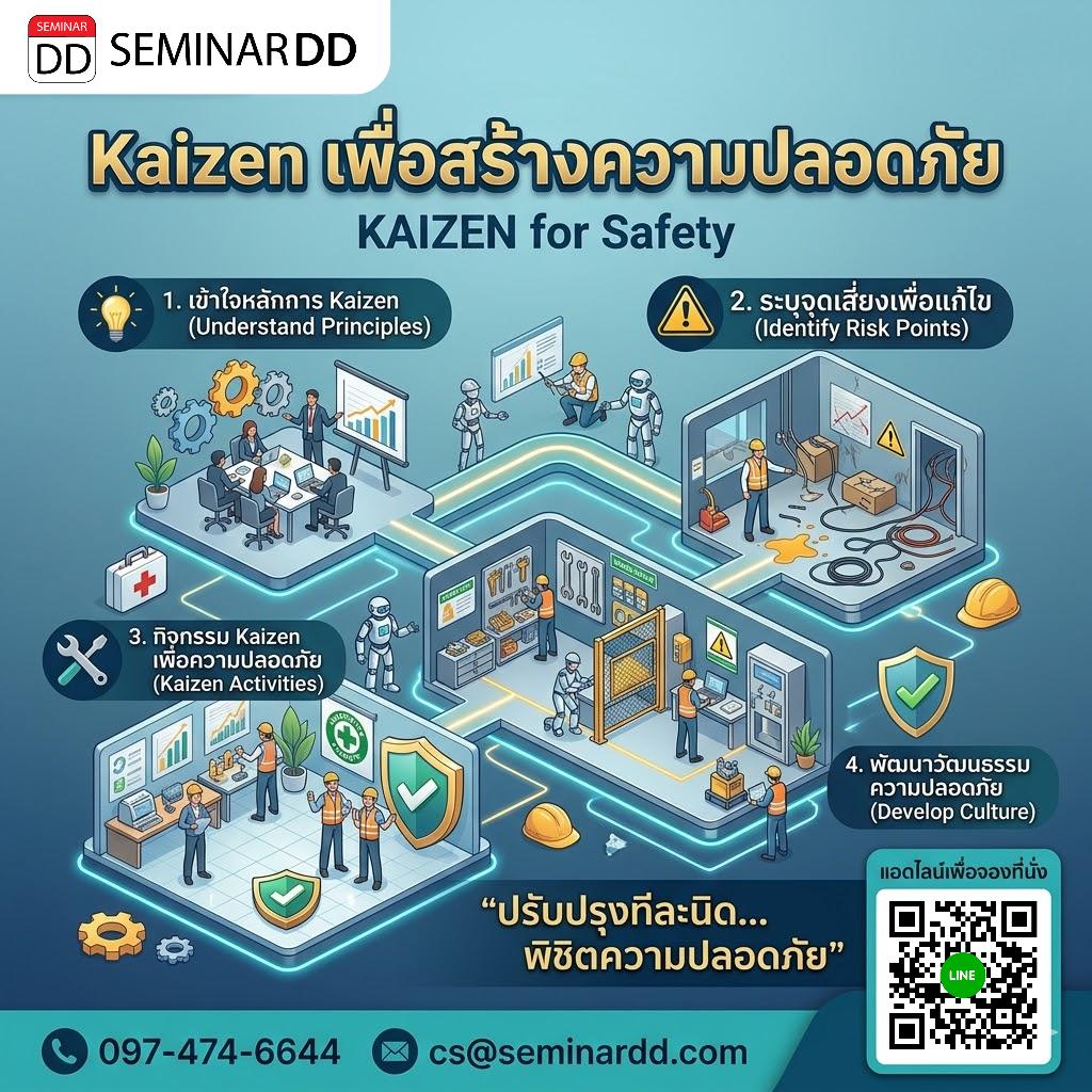 Kaizen เพื่อสร้างความปลอดภัย (KAIZEN for Safety)