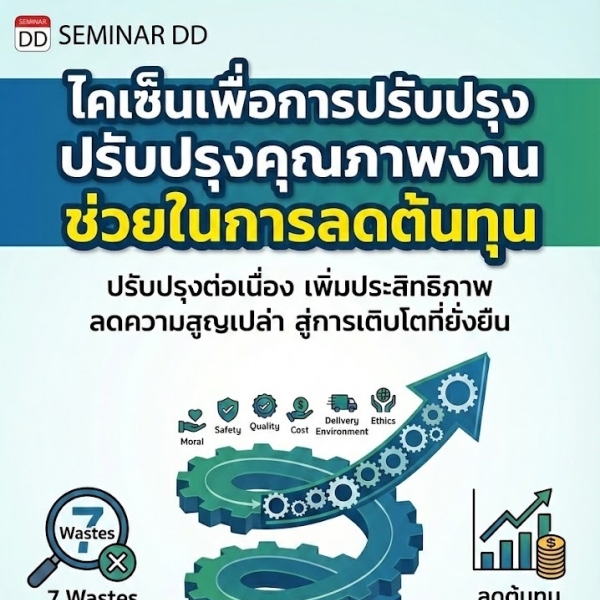 ไคเซ็นเพื่อการปรับปรุงคุณภาพงานช่วยในการลดต้นทุน (Kaizen for Improvement and Reduce Cost)