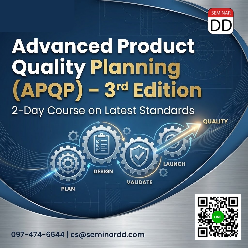 Advanced Product Quality Planning (APQP)– 3rd Edition