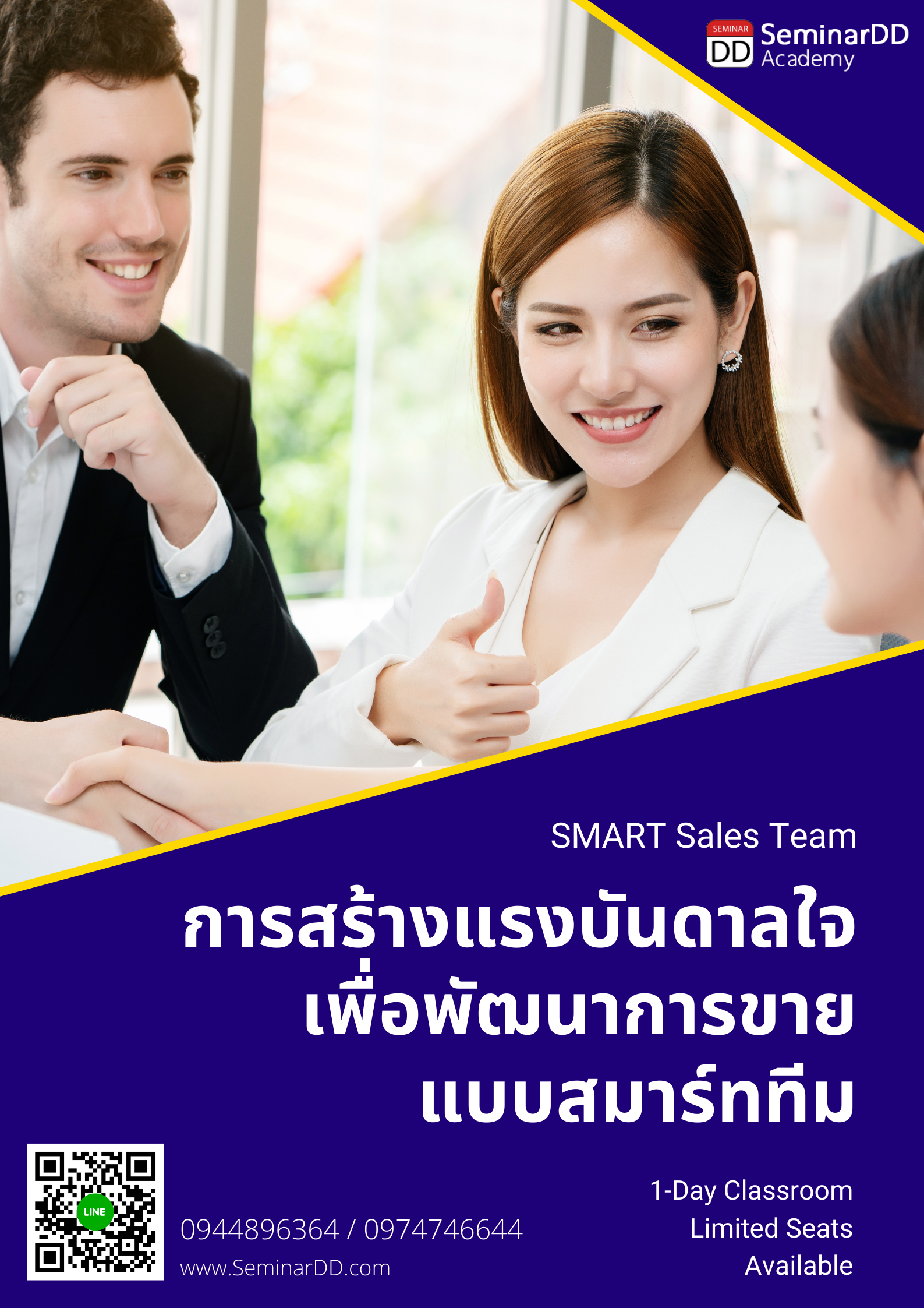การสร้างแรงบันดาลใจเพื่อพัฒนาการขายแบบสมาร์ททีม (SMART Sales Team)