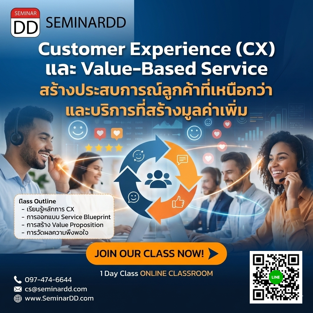 Customer Experience (CX) และ Value-Based Service