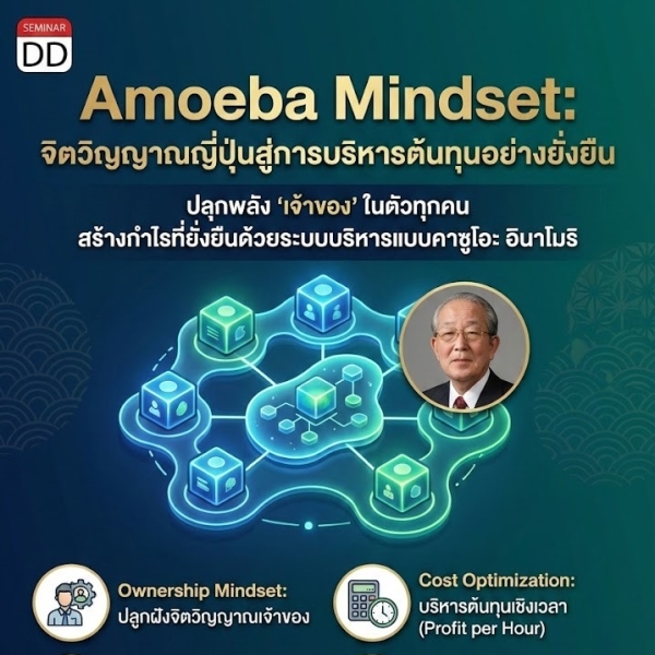 Amoeba Mindset: จิตวิญญาณญี่ปุ่นสู่การบริหารต้นทุนอย่างยั่งยืน