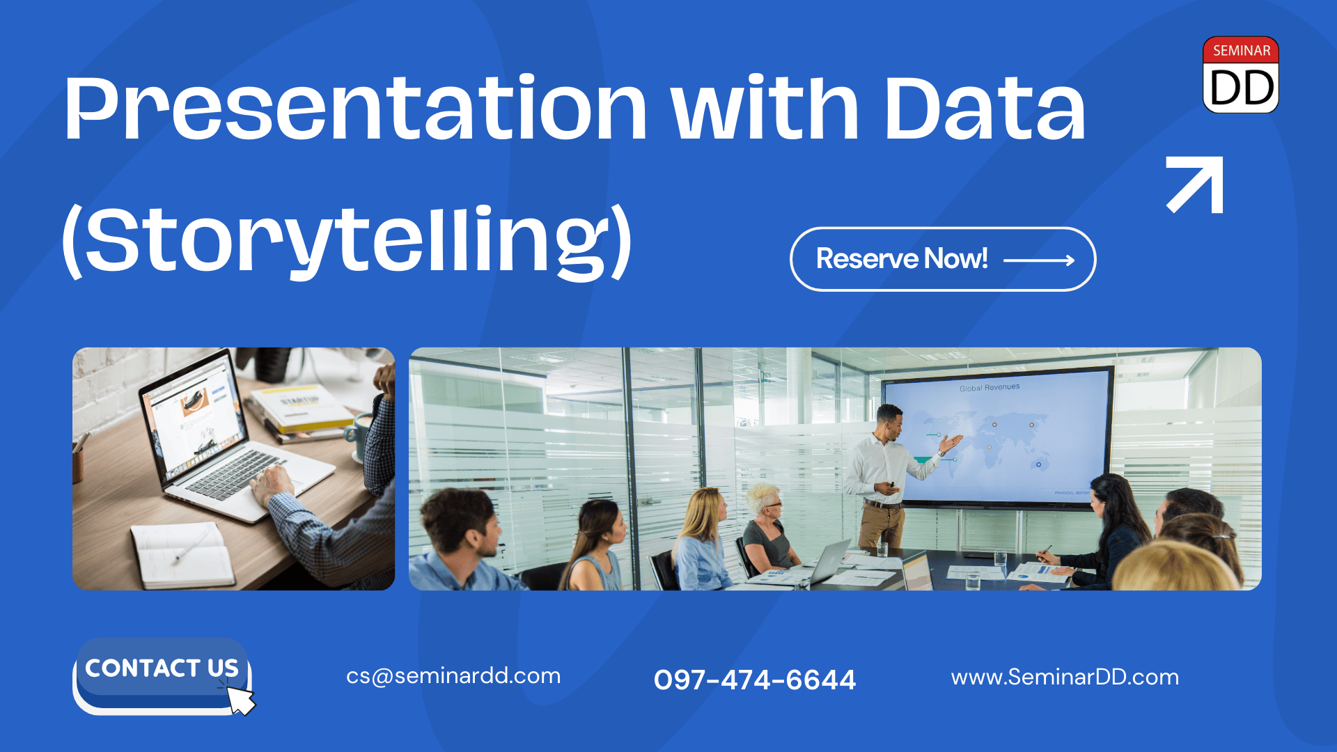 เทคนิคการพูดและนำเสนองานแบบภาพเล่าเรื่อง (Presentation with Data (Storytelling))
