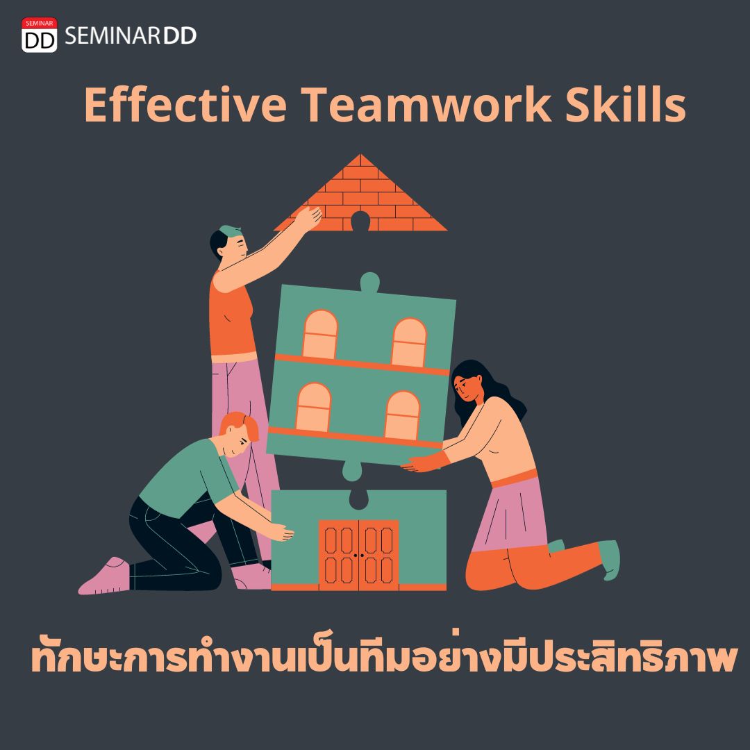ทักษะการทำงานเป็นทีมอย่างมีประสิทธิภาพ ( Effective Teamwork Skills )